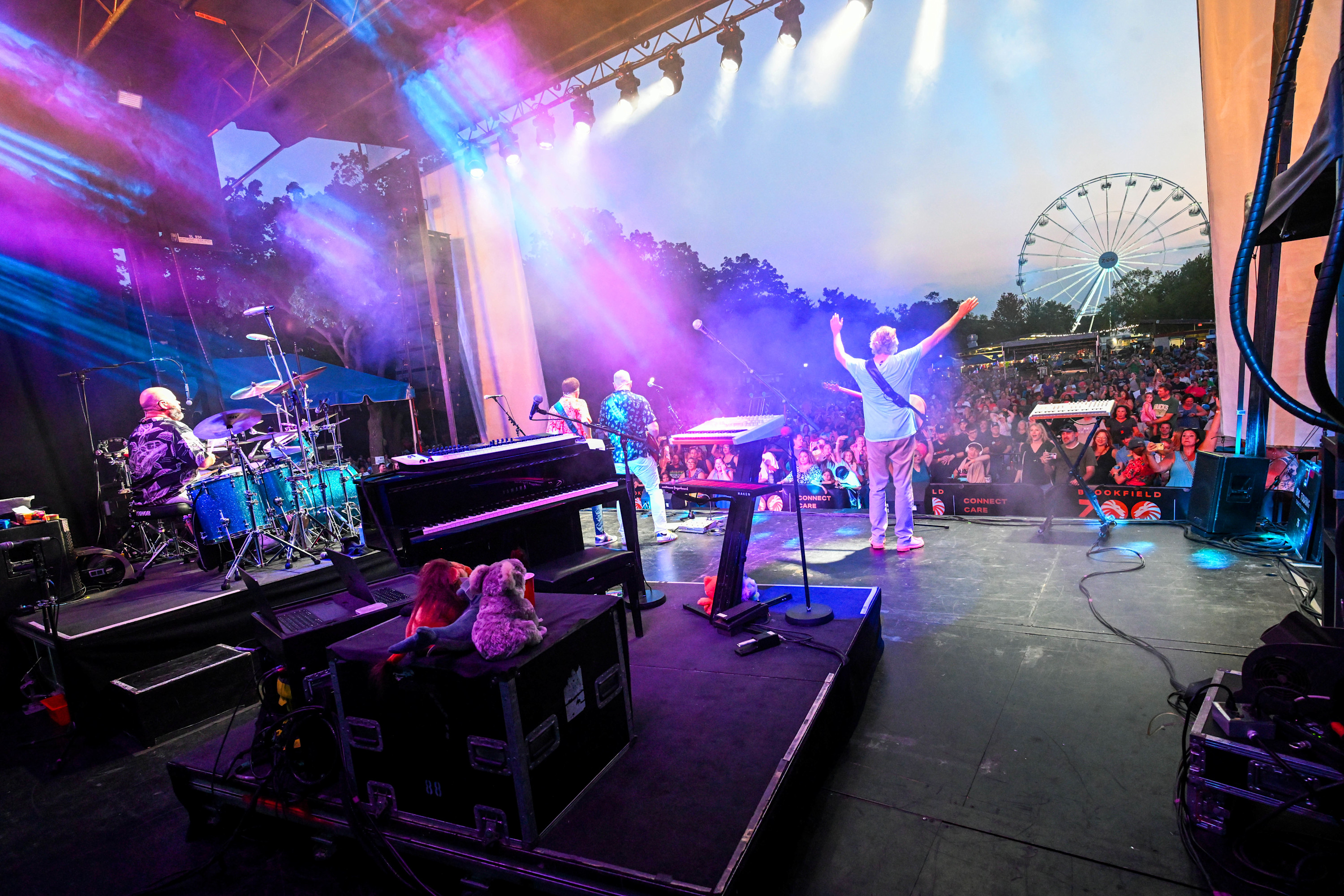 Barenaked Ladies playing at Brookfield Zoo Chicago's Roaring Nights summer concert series