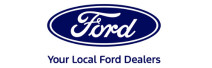 A logo that says, "Ford" with "Your Local Ford Dealers" under it. It's navy blue.