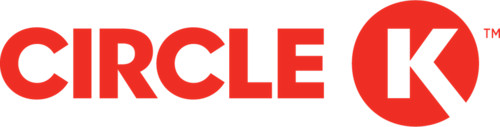 The logo of Circle K