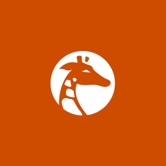 Brookfield Zoo Chicago Emblem: Giraffe
